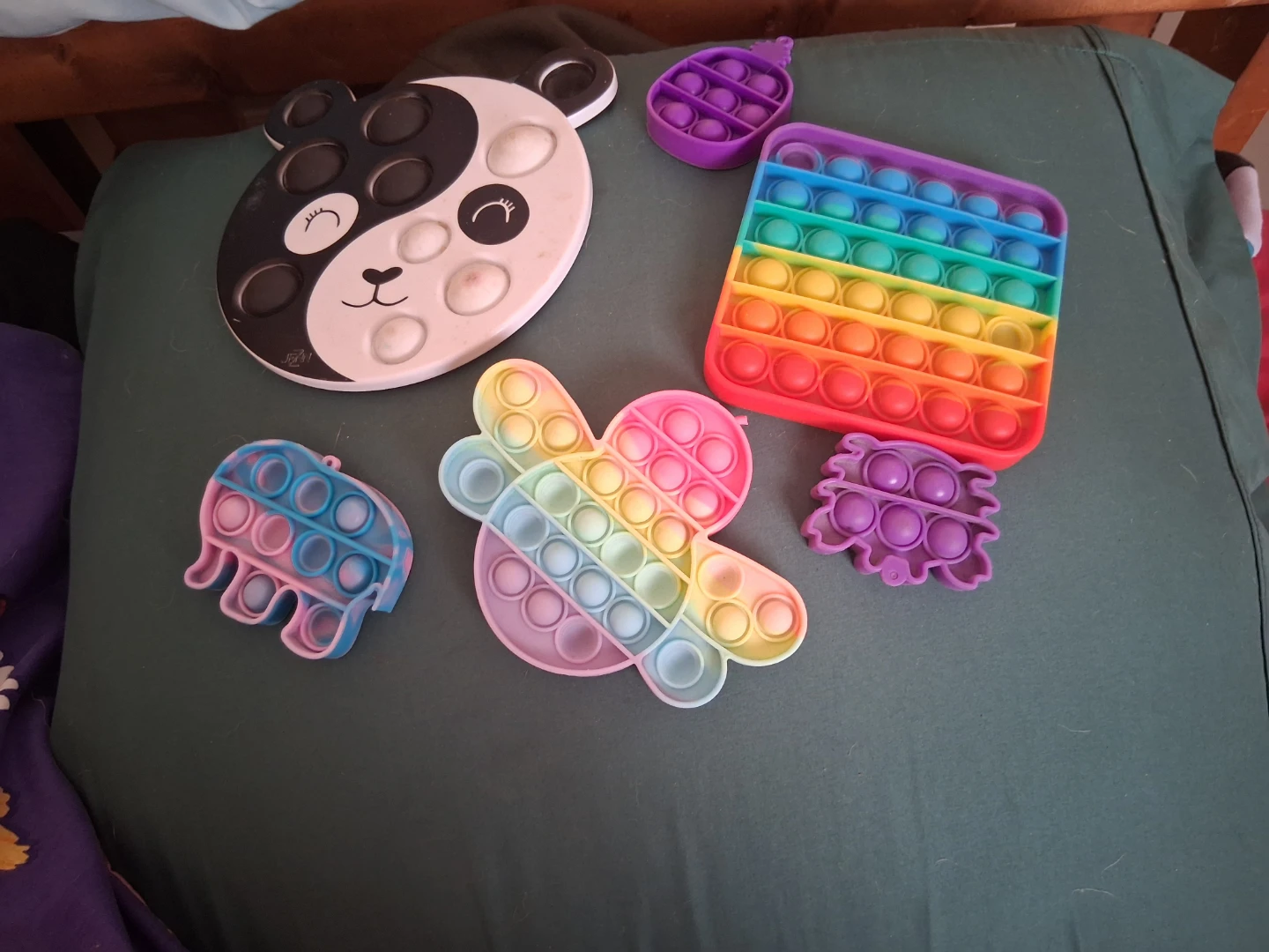 Assorted Pop It Fidget Toys Set