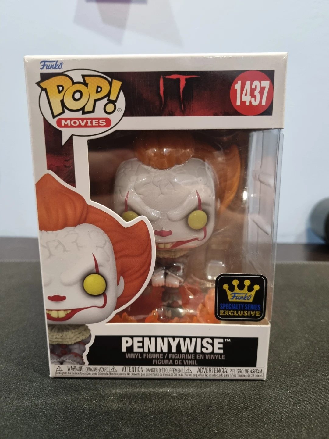 Funko Pop! Movies IT Pennywise Vinyl Figure #1437