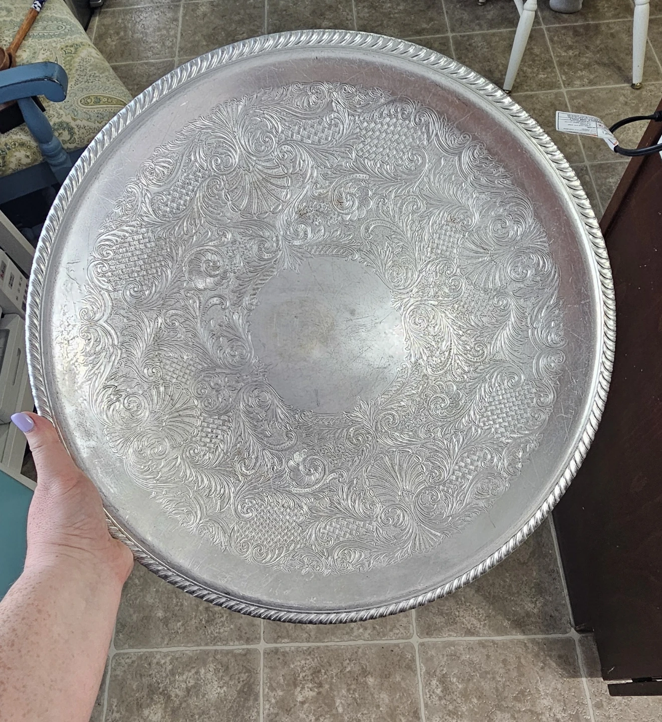 Vintage Kensington Decorative Serving Tray