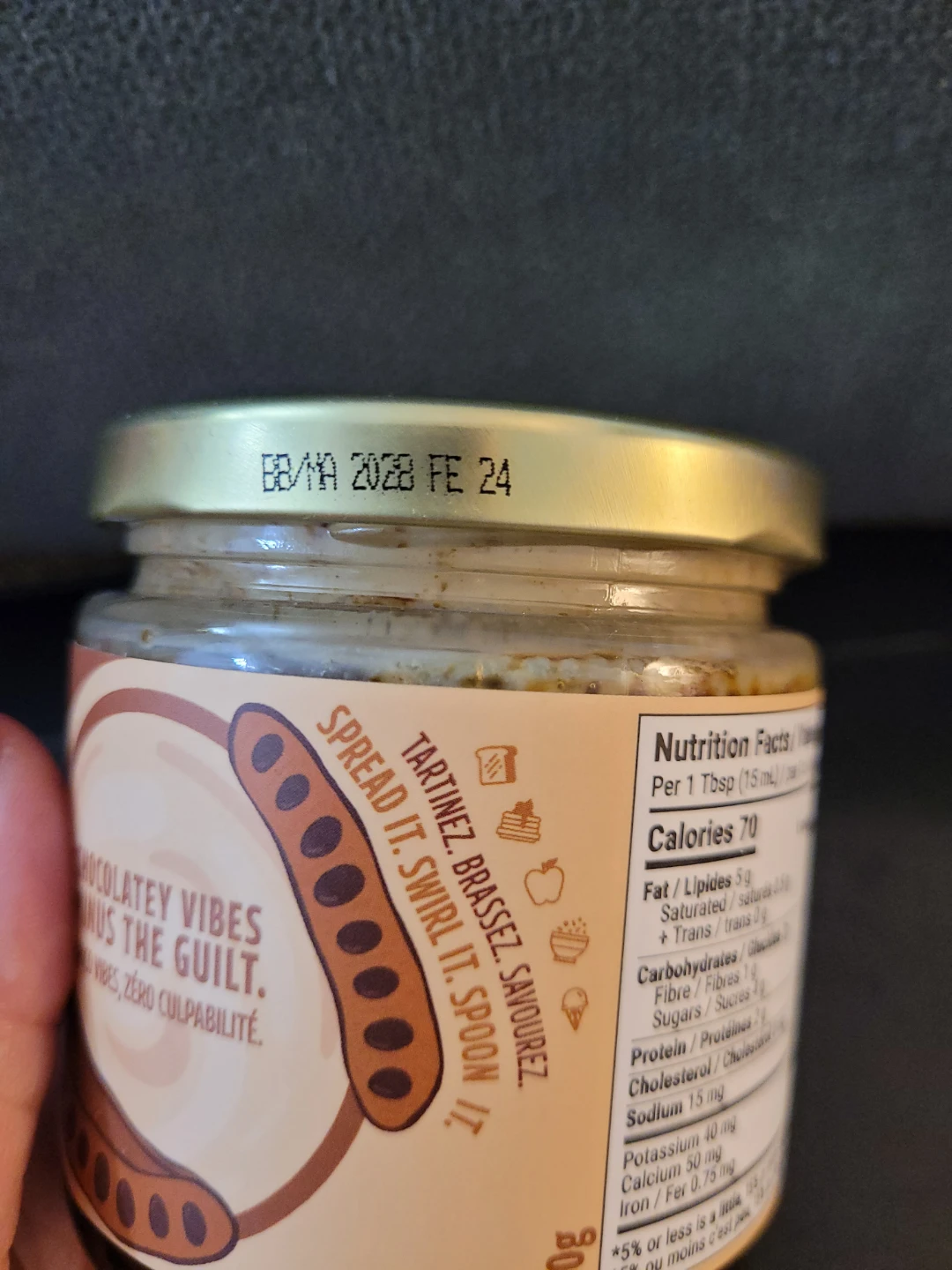 BeyToot Carob Tahini Spread - photo 2