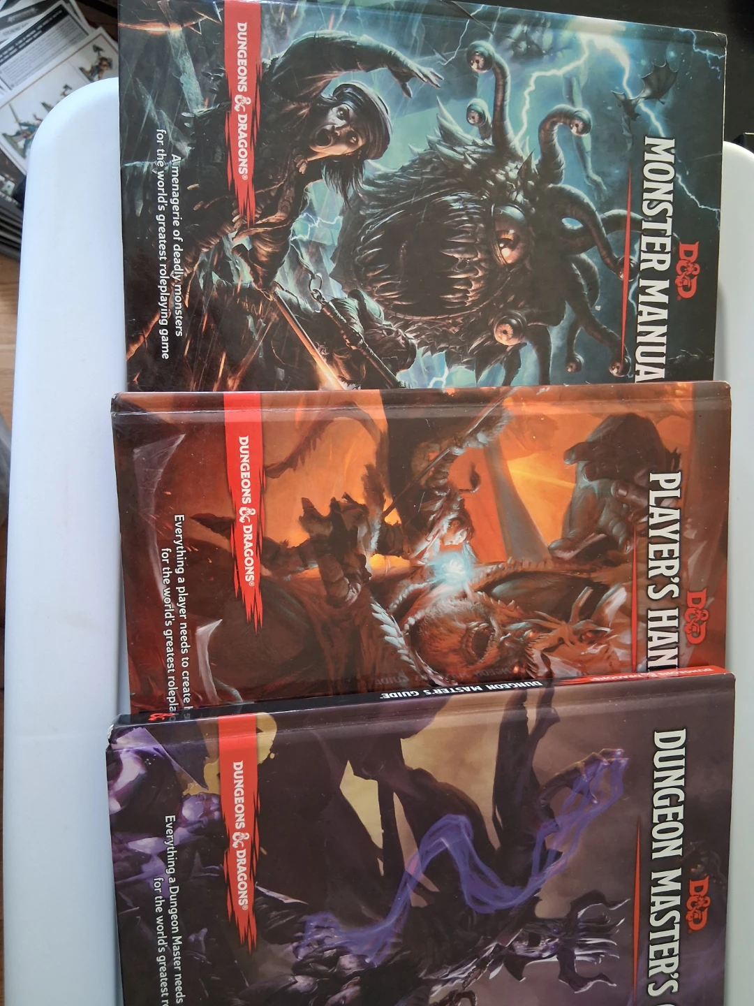 Dungeons & Dragons Core Rulebooks
