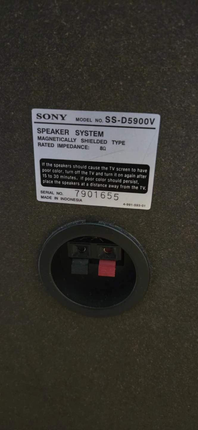 Sony LBT-D590 Stereo System with Super Woofer Speakers - photo 2