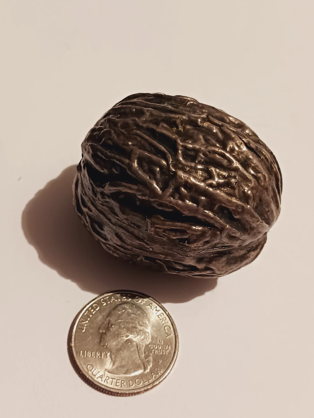 Sterling Silver 925 Walnut Figurine - photo 3