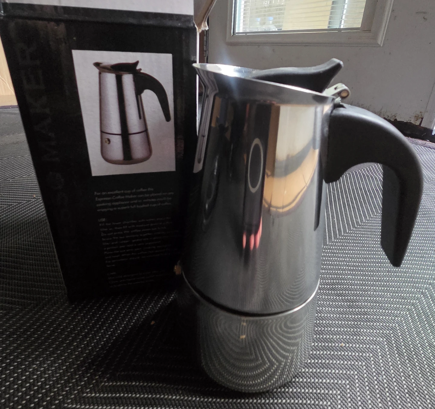 4-Cup Espresso Maker – Perfect Gift ! ☕🎁 - photo 2