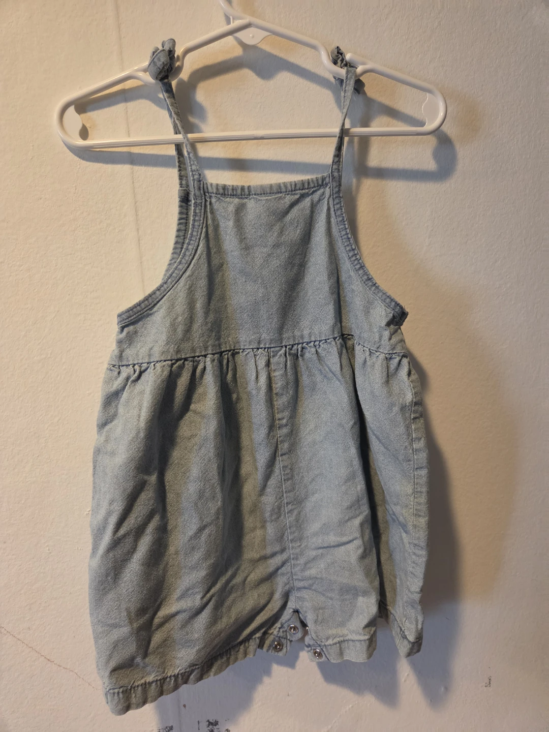 Baby Denim Romper - photo 2