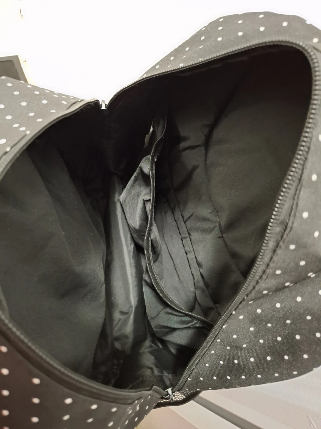 Black and White Polka Dot Backpack - photo 2