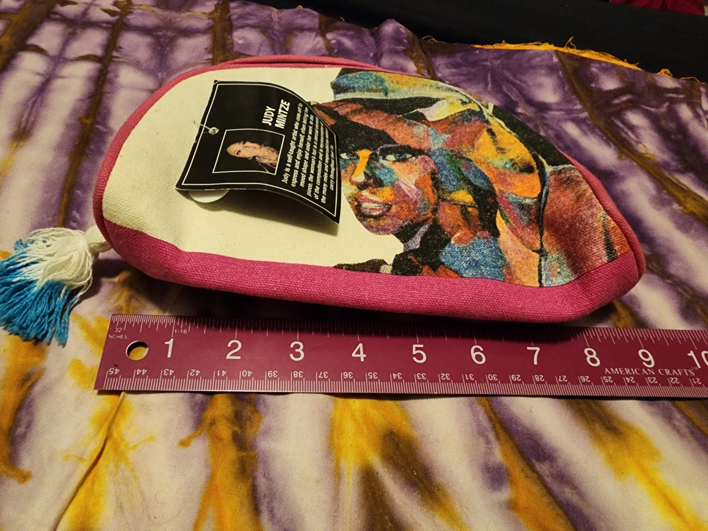 Local Artist Judy Mintze Cosmetic Bag - photo 5
