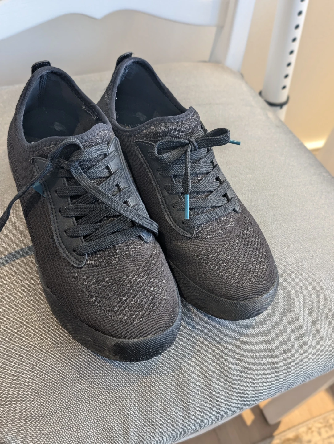Vessi Black Knit Sneakers - photo 3
