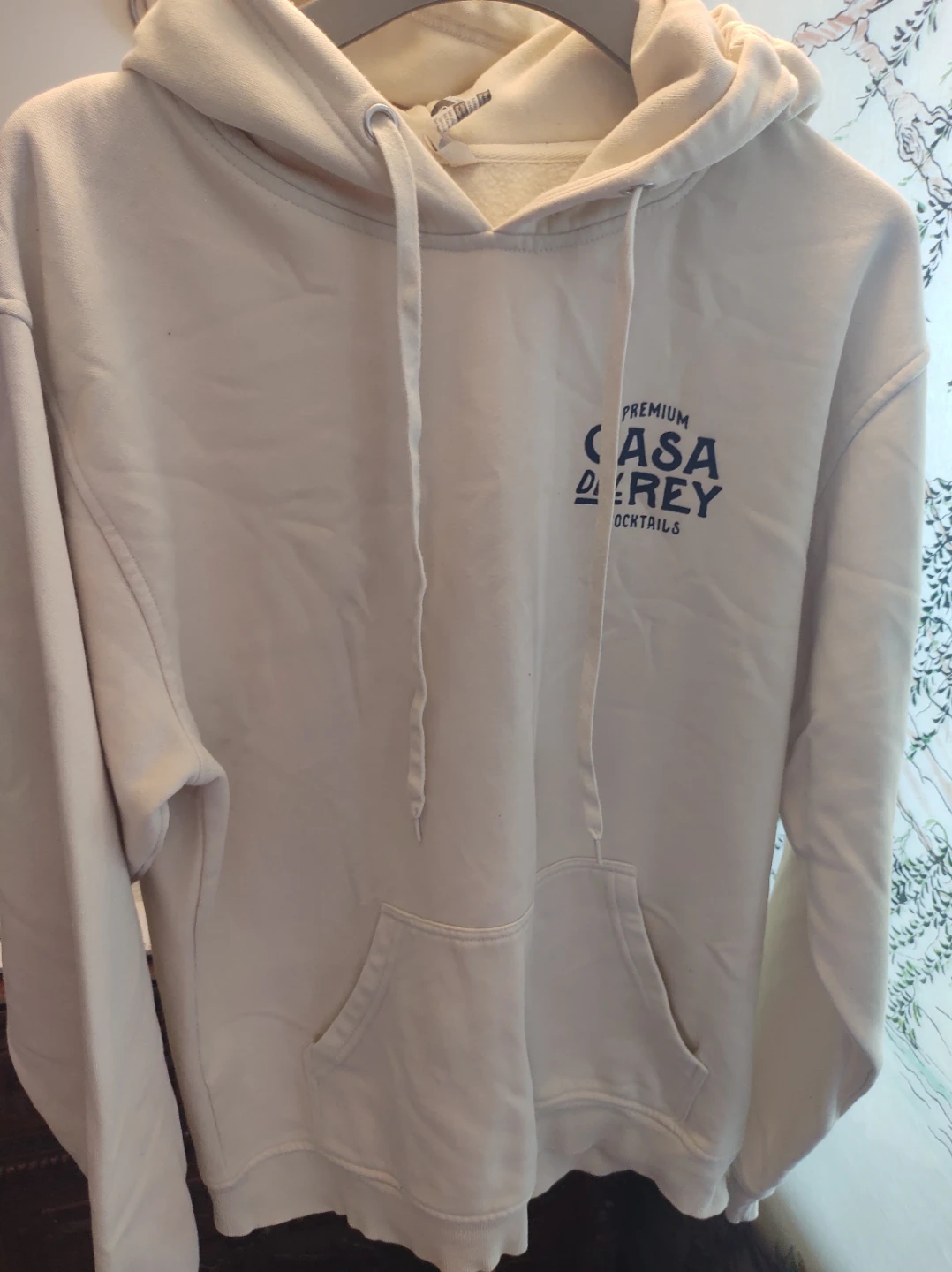 Cream Casa Del Rey Hooded Sweatshirt