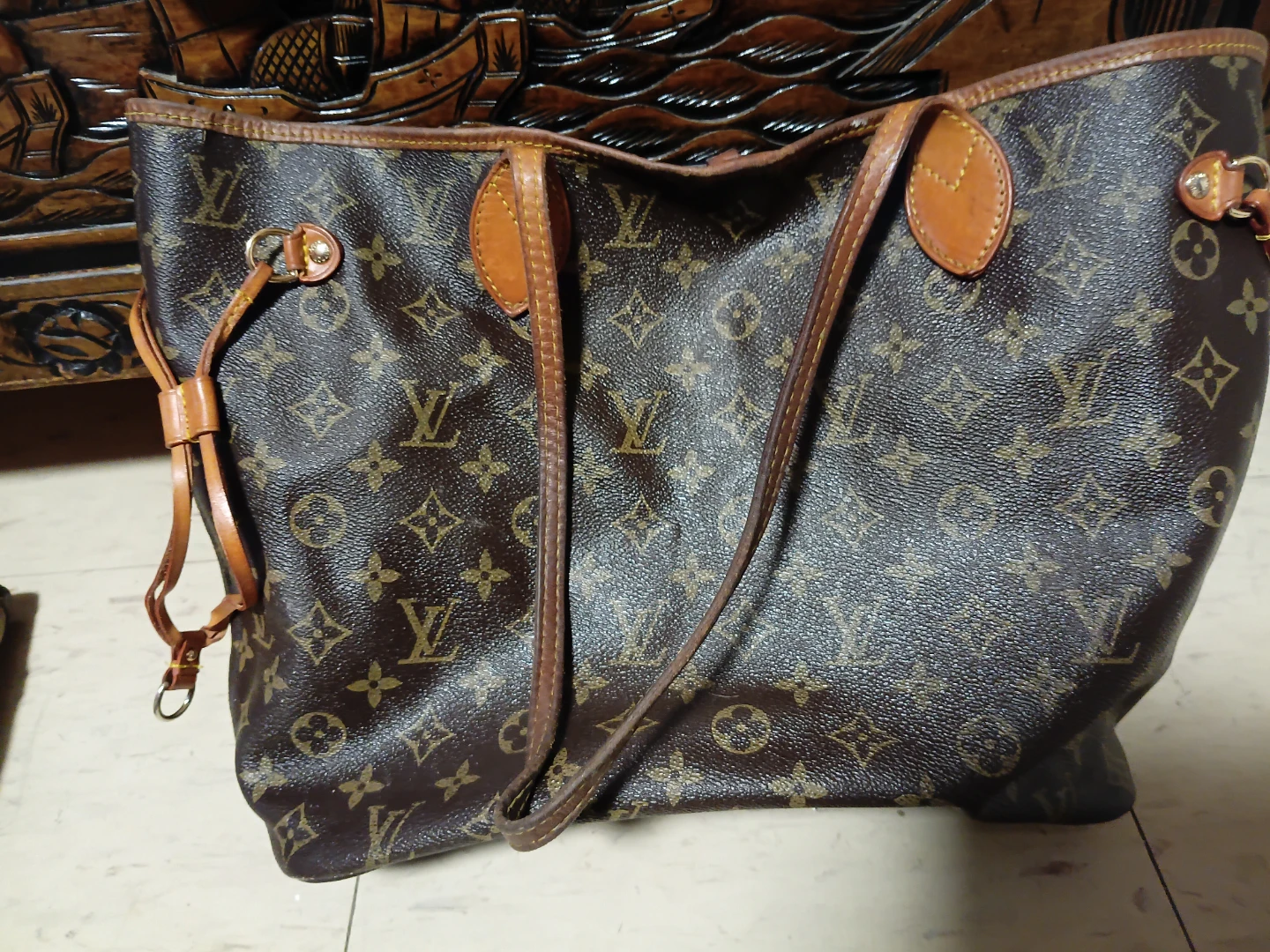 Louis Vuitton Monogram Tote Bag