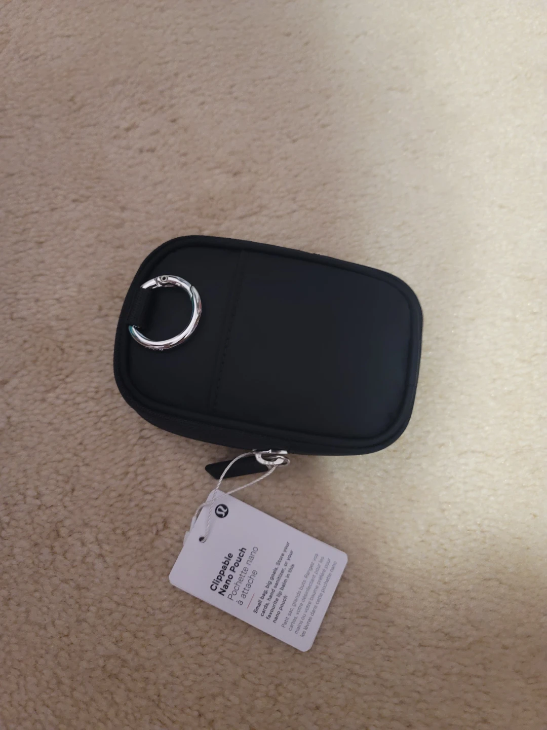 Lululemon Black Clippable Nano Pouch - photo 2