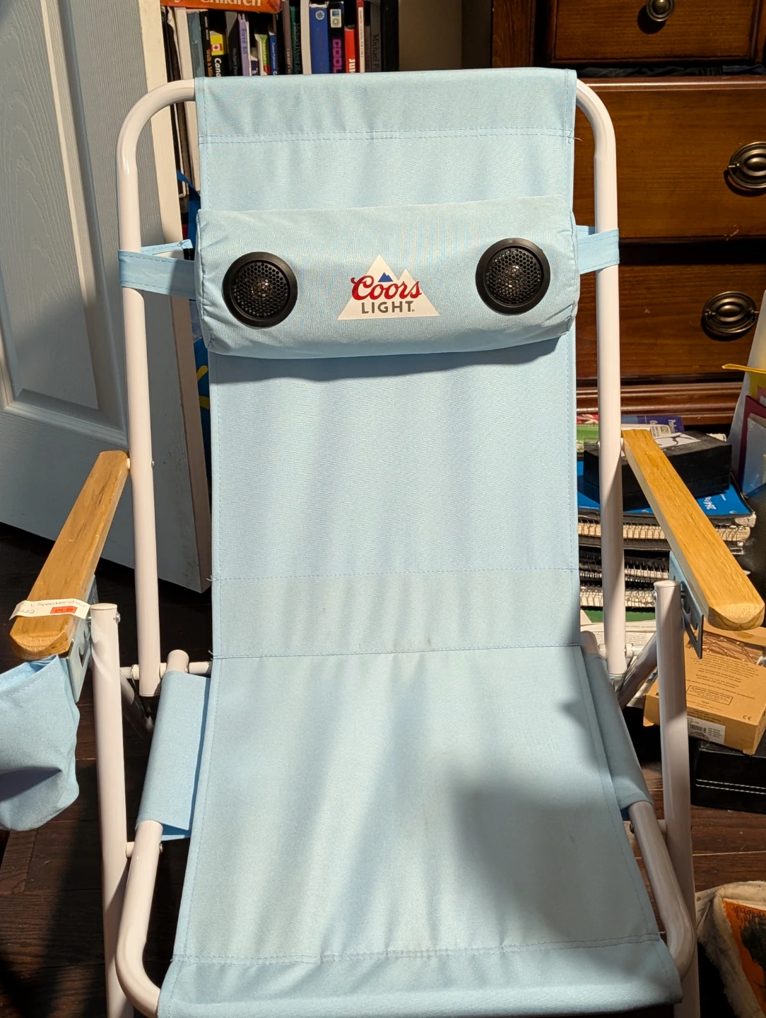Coors Light Beach Chair with Speakers - photo 2