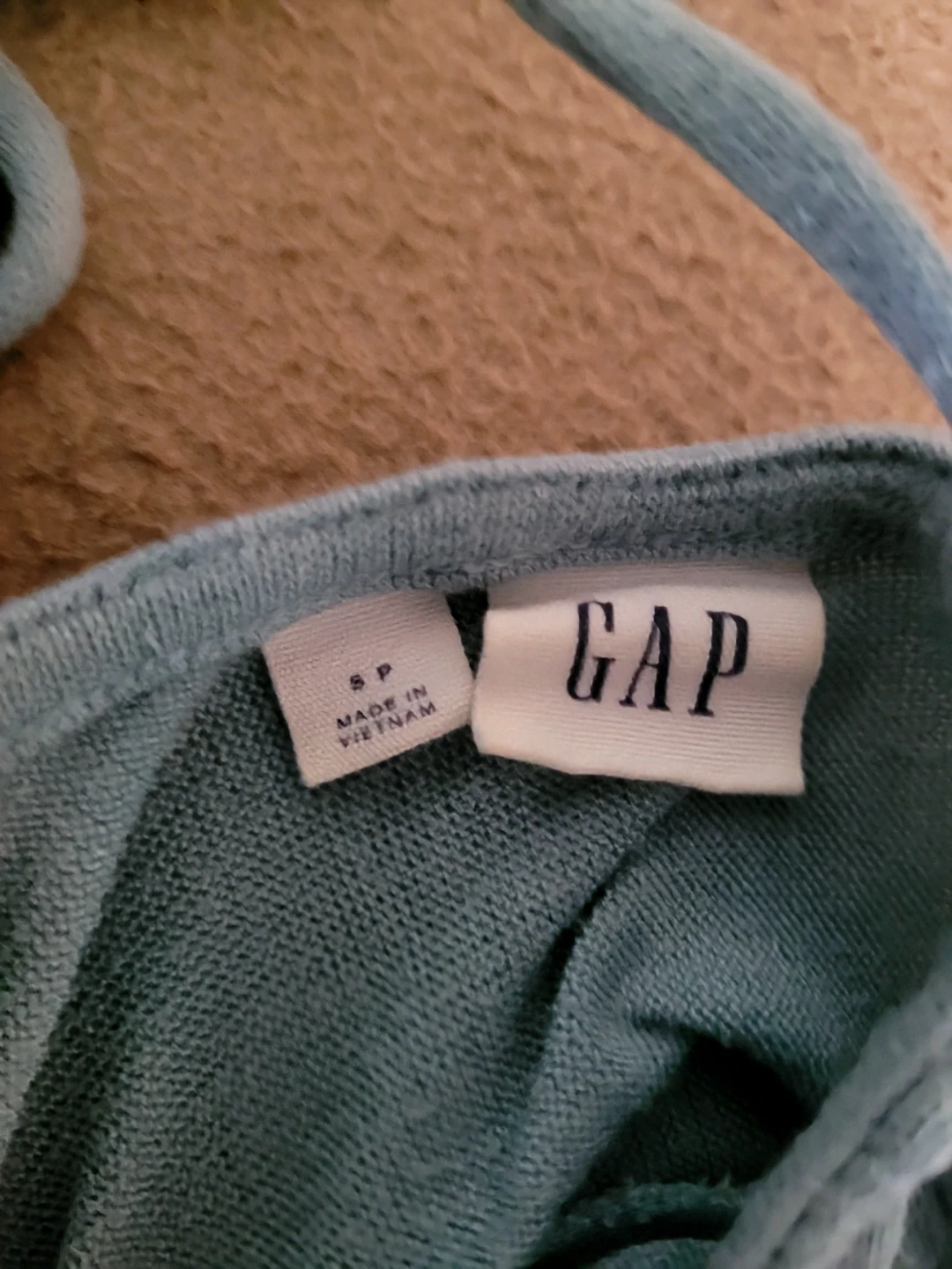 GAP Women's Light Blue Short Sleeve Top,⚽ - photo 3
