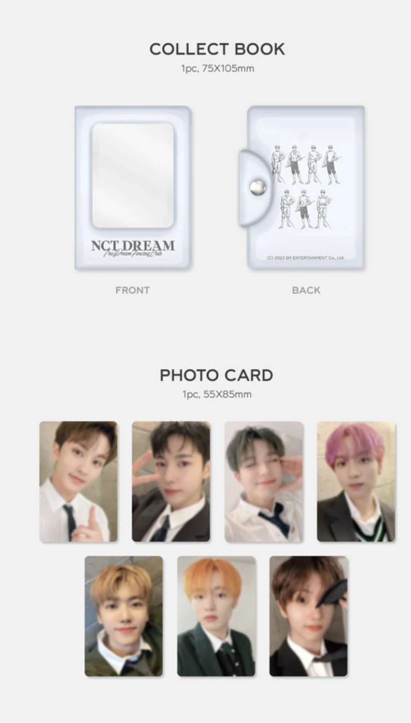 NCT DREAM 2023 Season's Greetings Collect Book goods kpop wts - photo 3