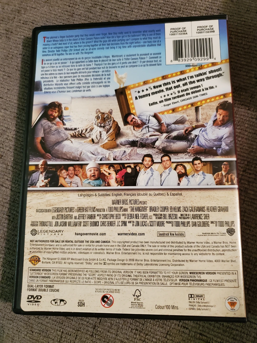 The Hangover DVD ⚽ - photo 2