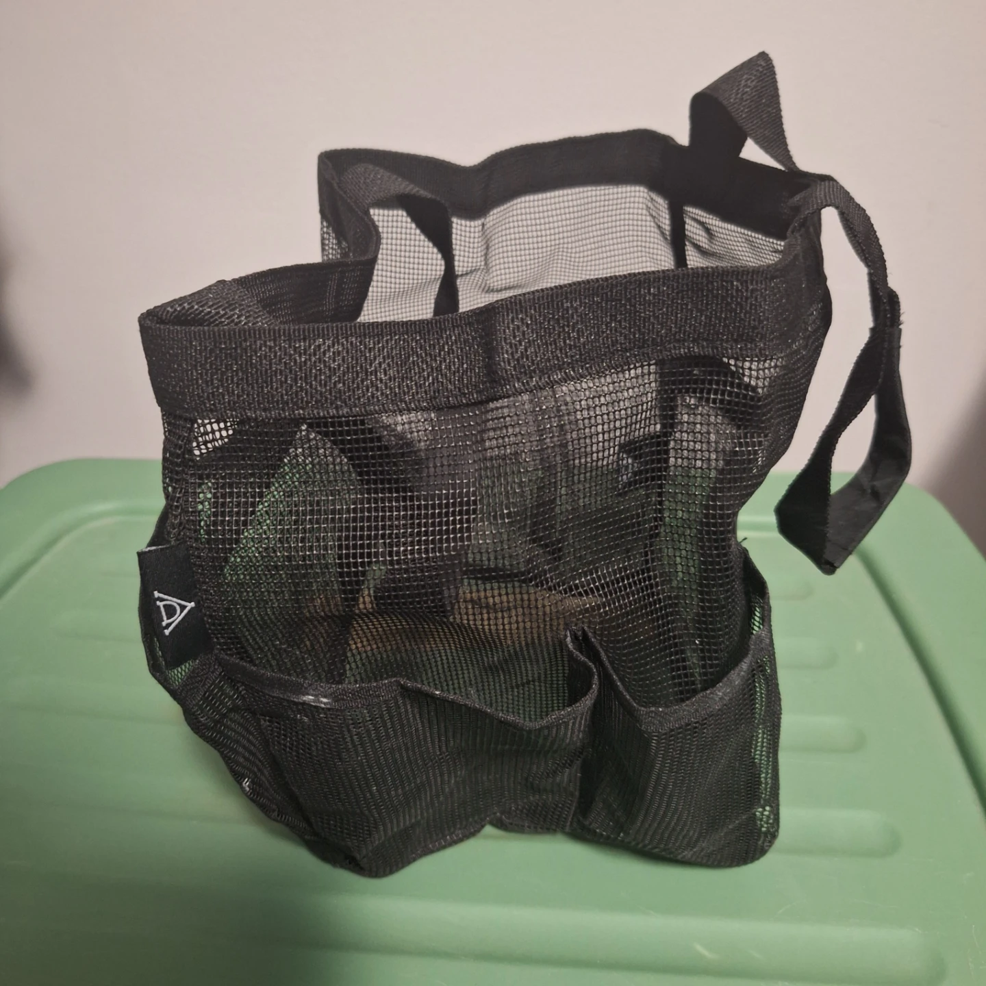 Black Mesh Shower Caddy Bag - photo 4