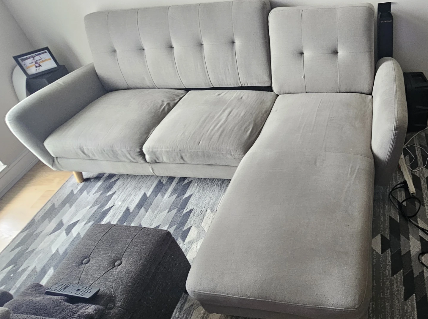 Grey Sectional Sofa