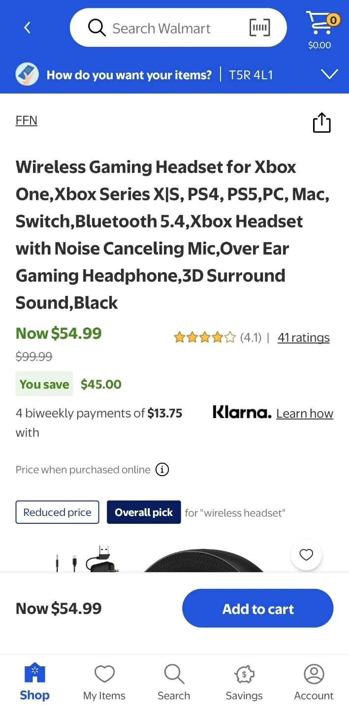 FFN Wireless Gaming Headset for Xbox, PC, PS4, PS5 - Black - photo 2