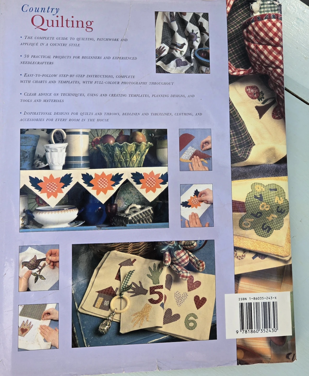 Country Quilting Book by Isabel Stanley & Jenny Watson - photo 2