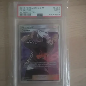 2019 Pokémon S&M Hidden Fates FA Guzma Trainer Card