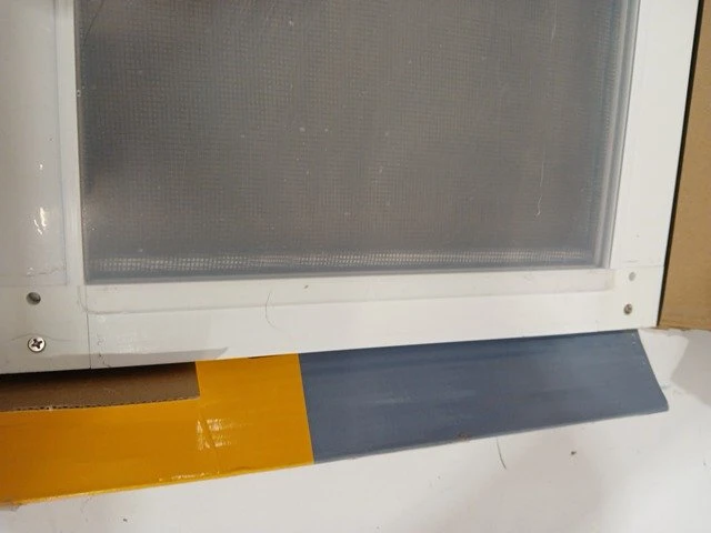 Hakuna Pets Mesh Sliding Pet Door Insert – Medium (White) - photo 4