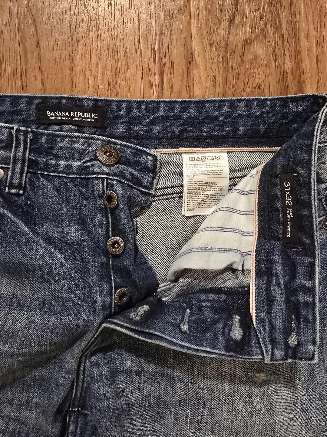 Banana Republic Slim Selvedge Jean (31x32) - photo 4