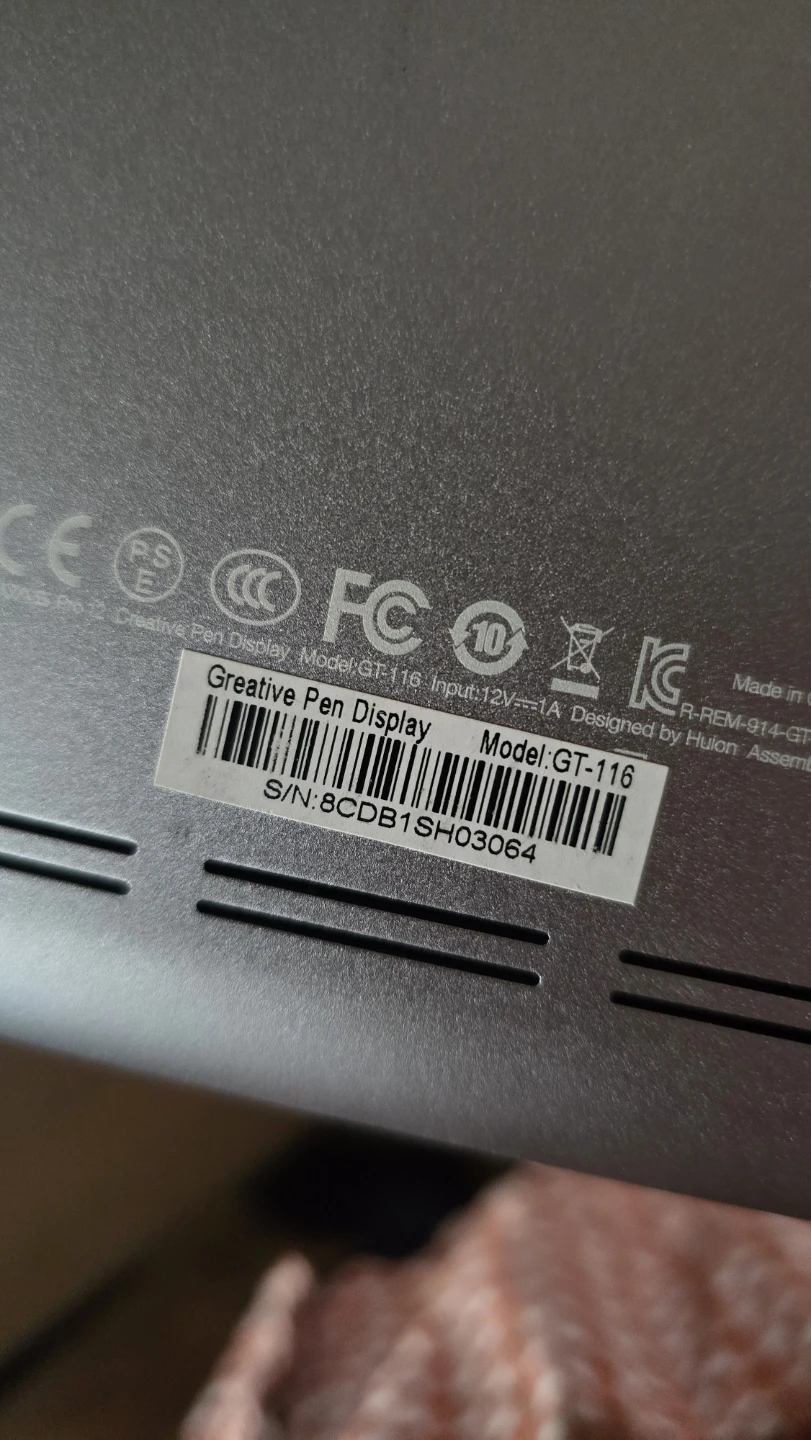 Huion GT-116 Creative Pen Display - photo 3