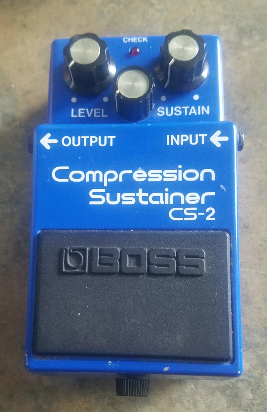 BOSS CS-2 Compression Sustainer 1986 Guitar Pedal Made in Japan