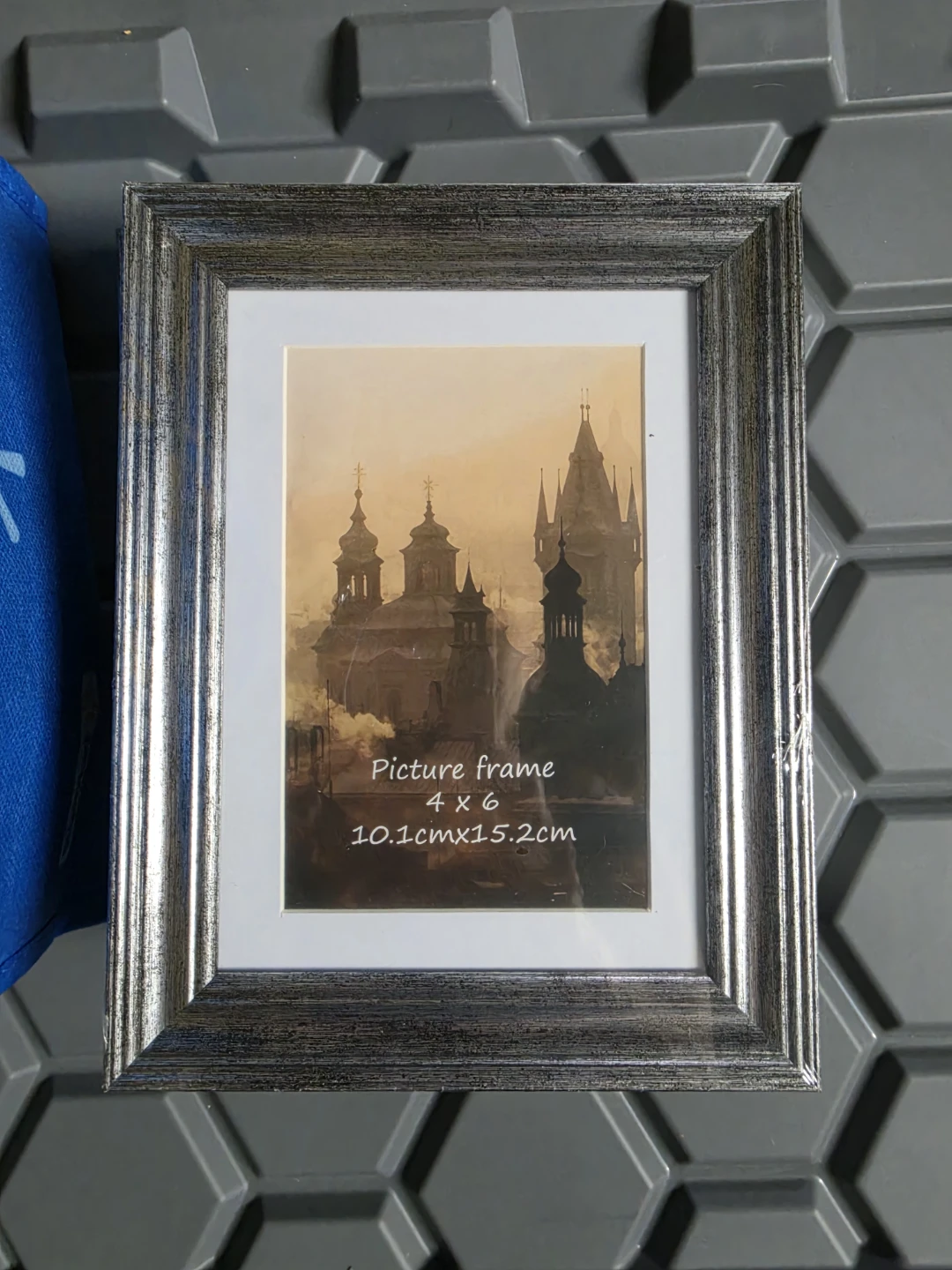 Silver Picture Frame 4x6 - photo 3