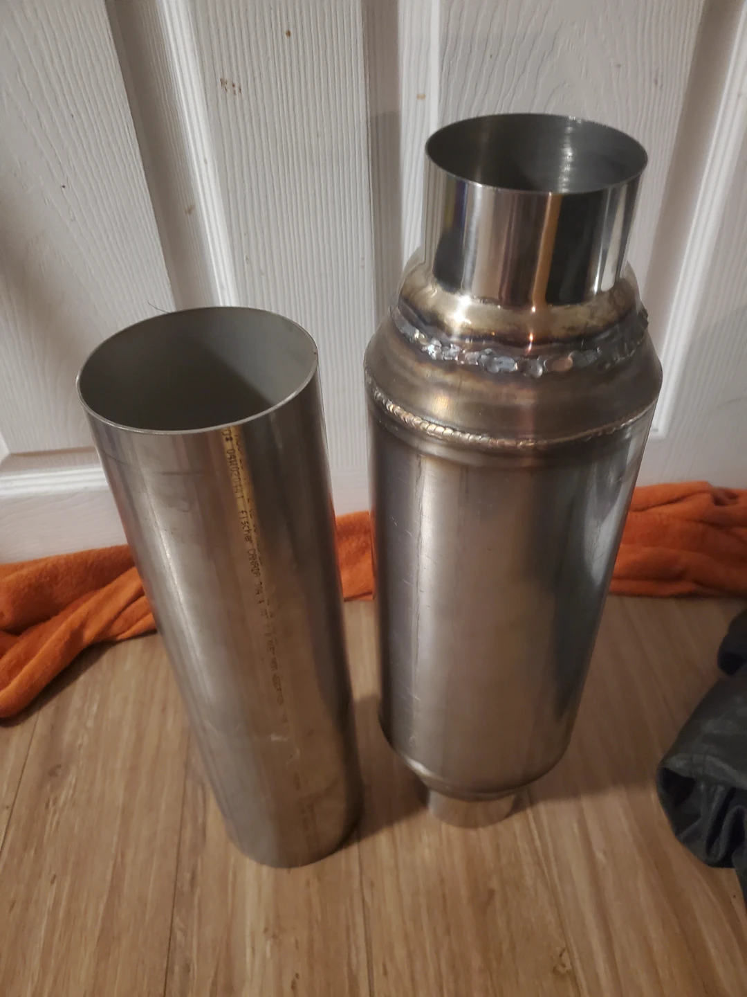 Stainless Steel Exhaust Muffler with Straight Pipe
