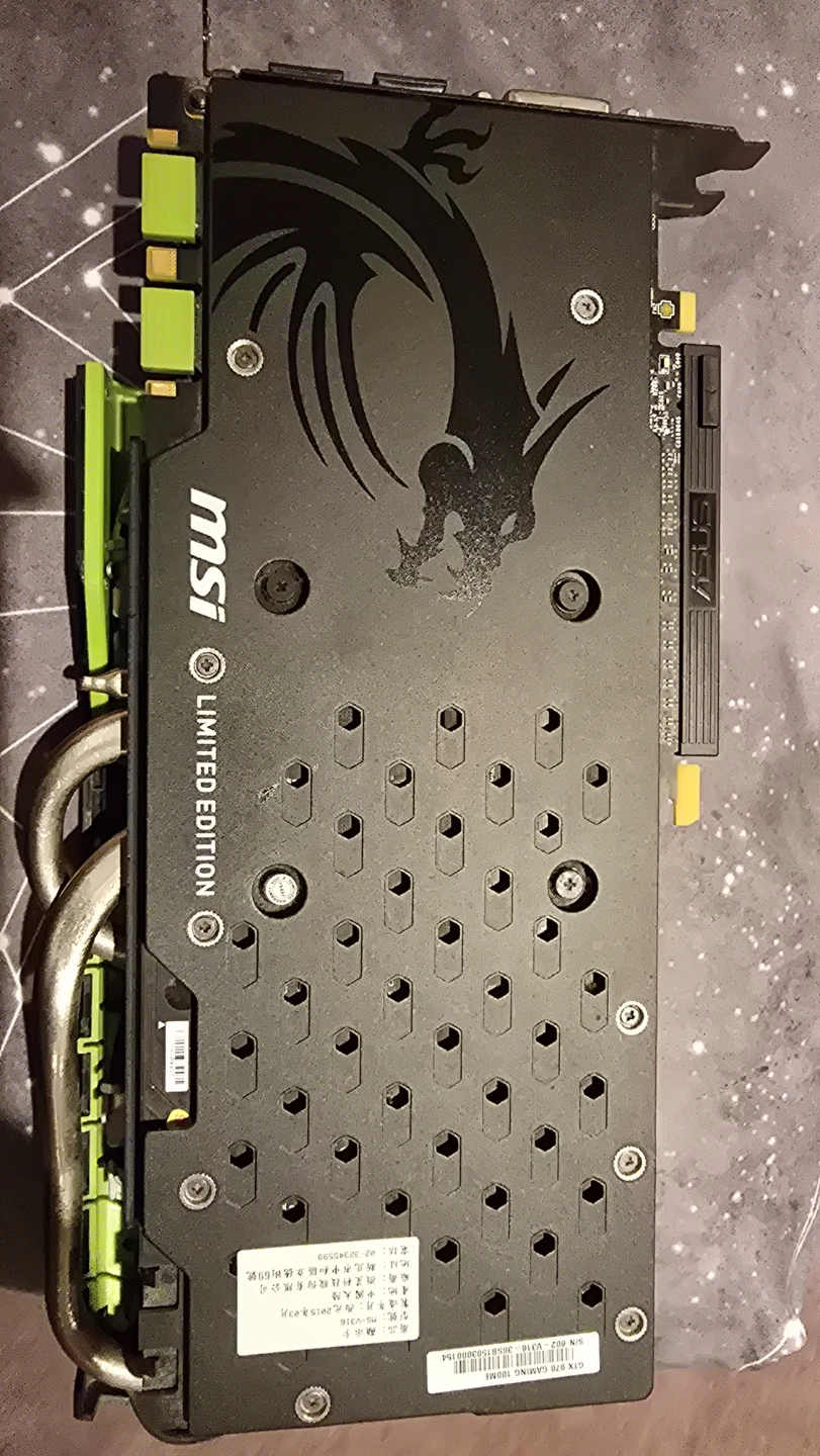 MSI GTX 970 GAMING 100ME Graphics Card - photo 2