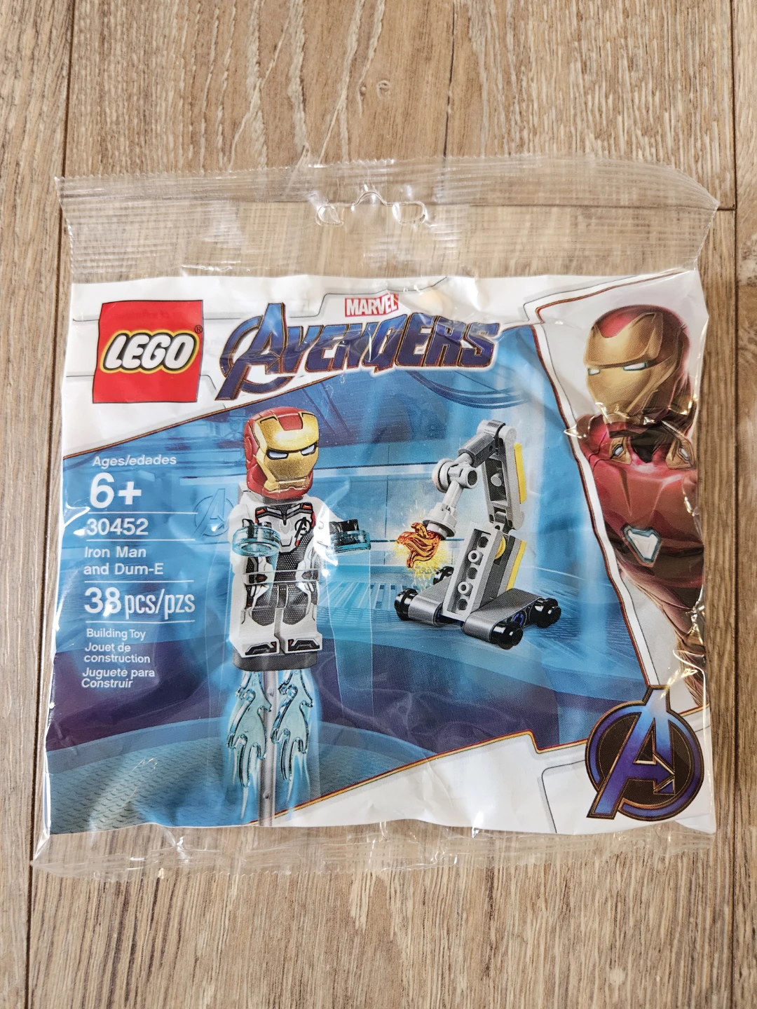 ⚽️ LEGO Marvel Iron Man and Dum-E set (30452)