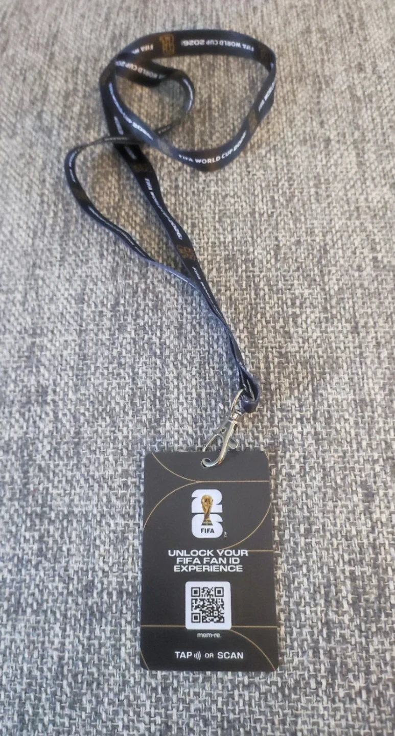 FIFA World Cup 2026 Lanyard and Access Pass