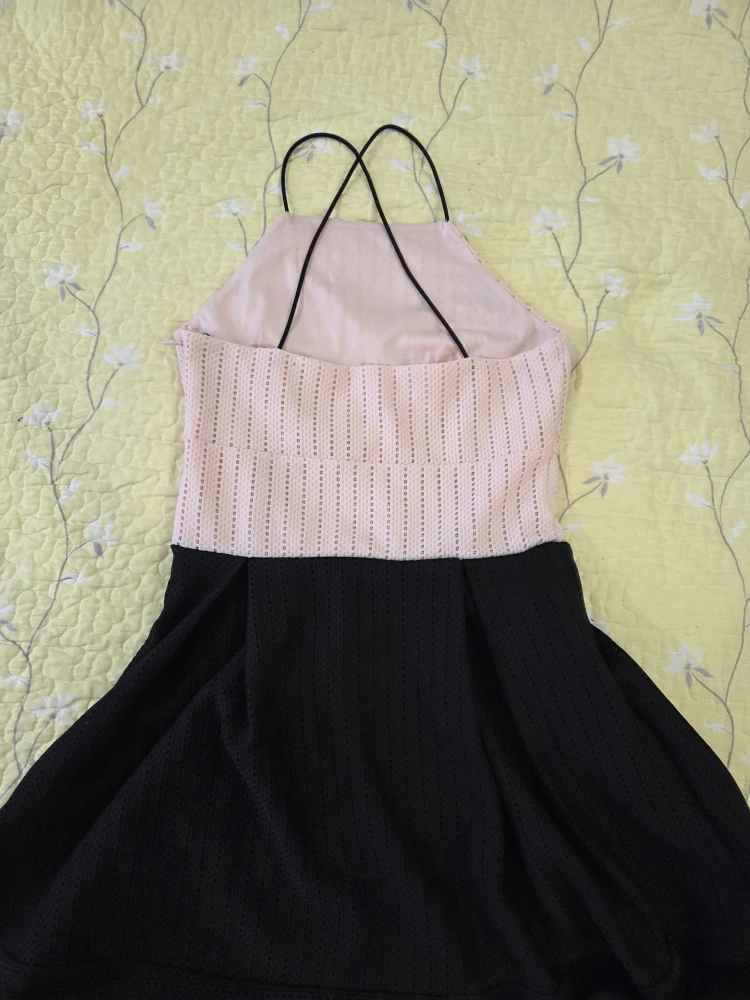 Twik Dress - Pink and Black - photo 2