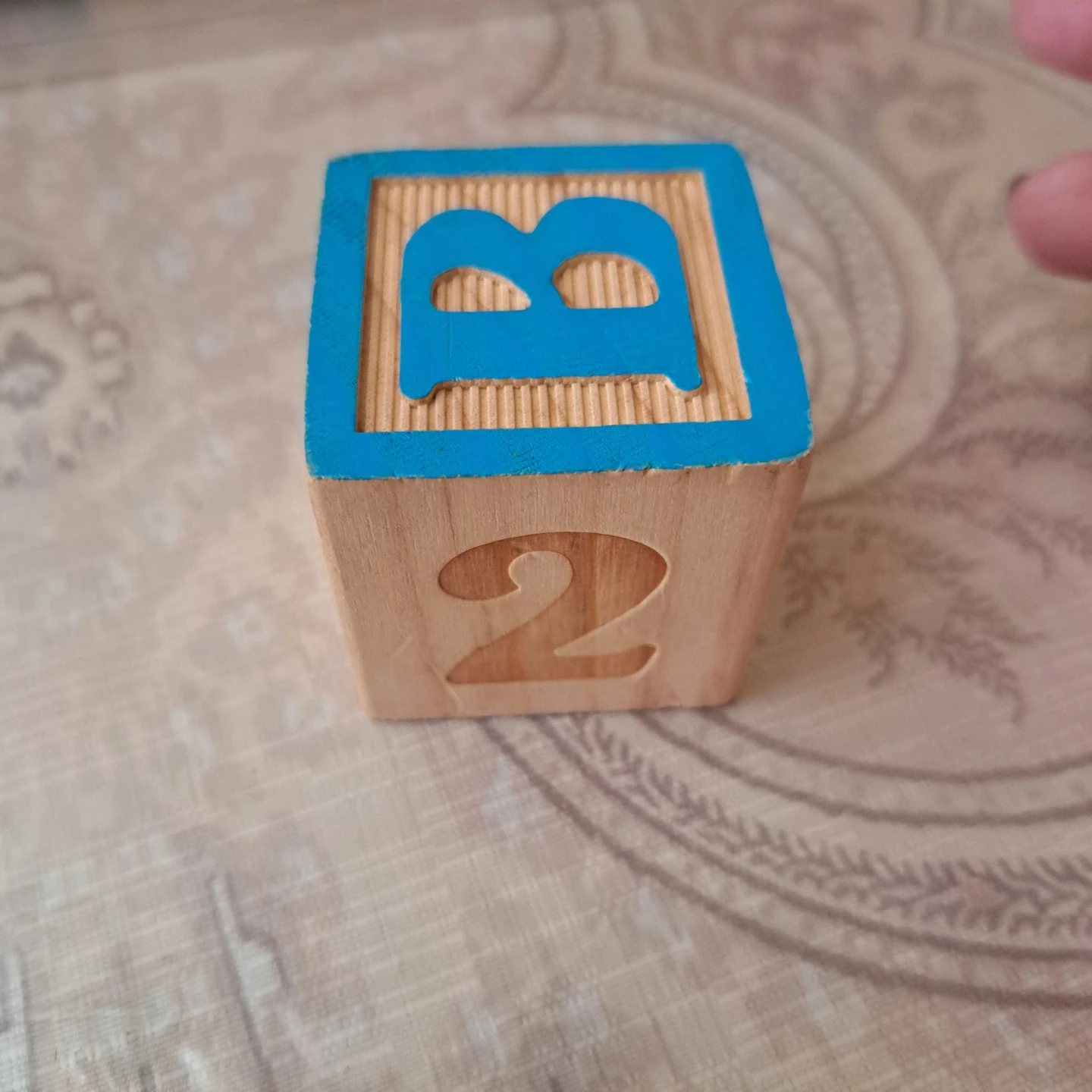 Wooden Alphabet and Number Blocks - 40 Pieces - photo 2