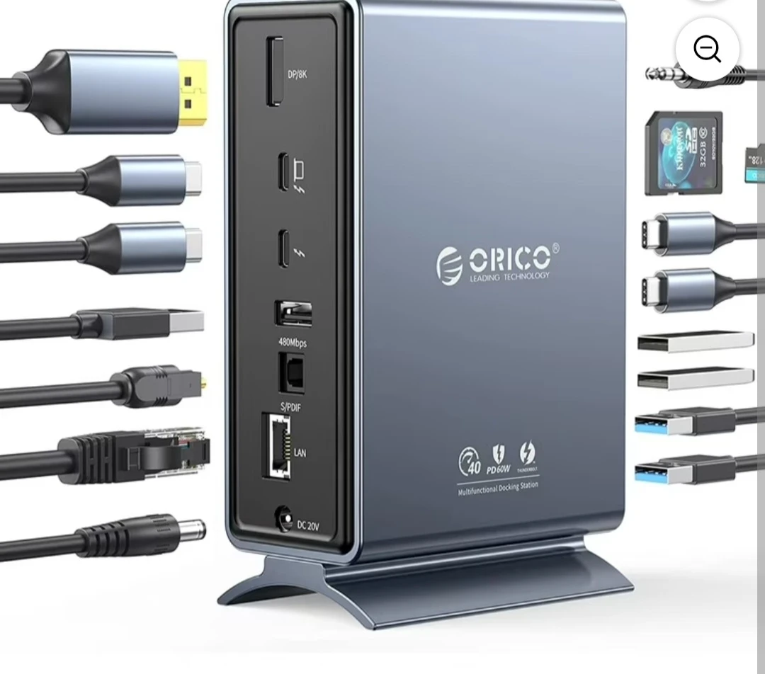 ORICO 15-in-1 Multifunctional Docking Station