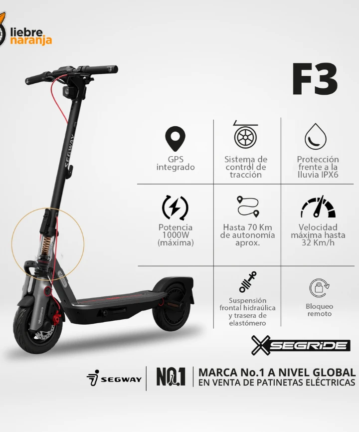 Segway Ninebot F3 Electric Scooter - photo 2