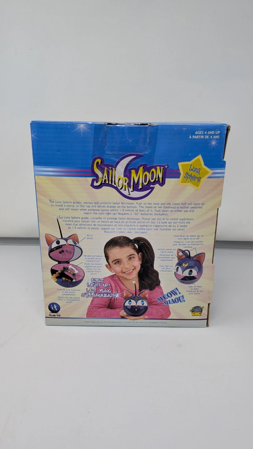 Vintage 2001 Sailor Moon Luna Sphere – New in Box - photo 2