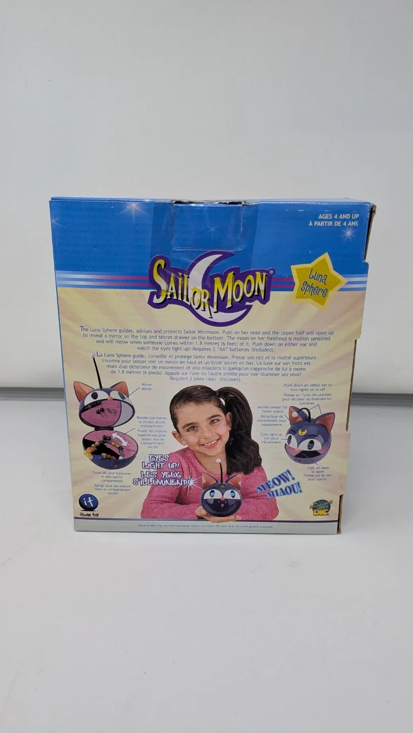 Vintage 2001 Sailor Moon Luna Sphere – New in Box - photo 2