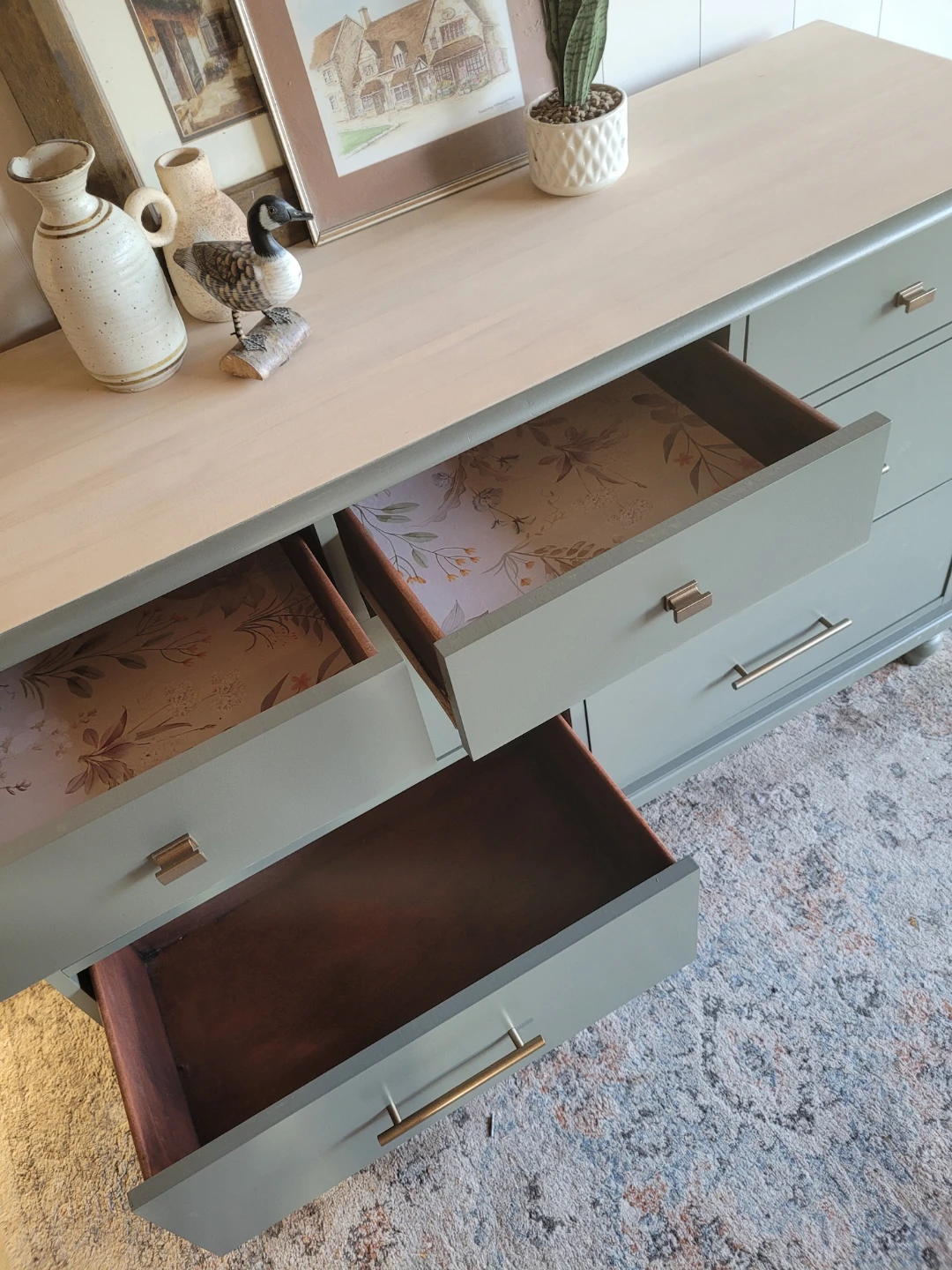 Refinished Dresser with 7 Drawers - photo 3