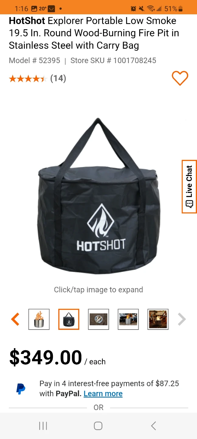 HotShot Explorer Portable Wood-Burning Fire Pit - photo 3