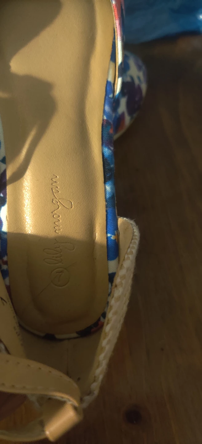 Women's Floral Espadrille Wedge Sandals - photo 2