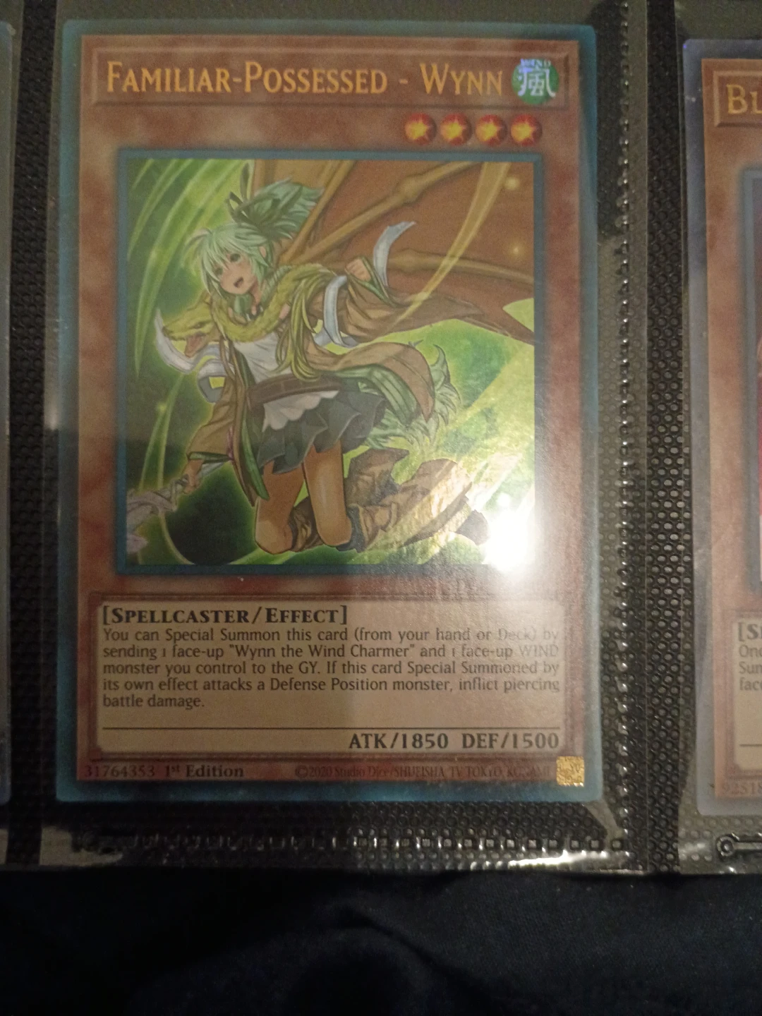 Yu-Gi-Oh! Familiar-Possessed - Wynn 1st Edition⚽