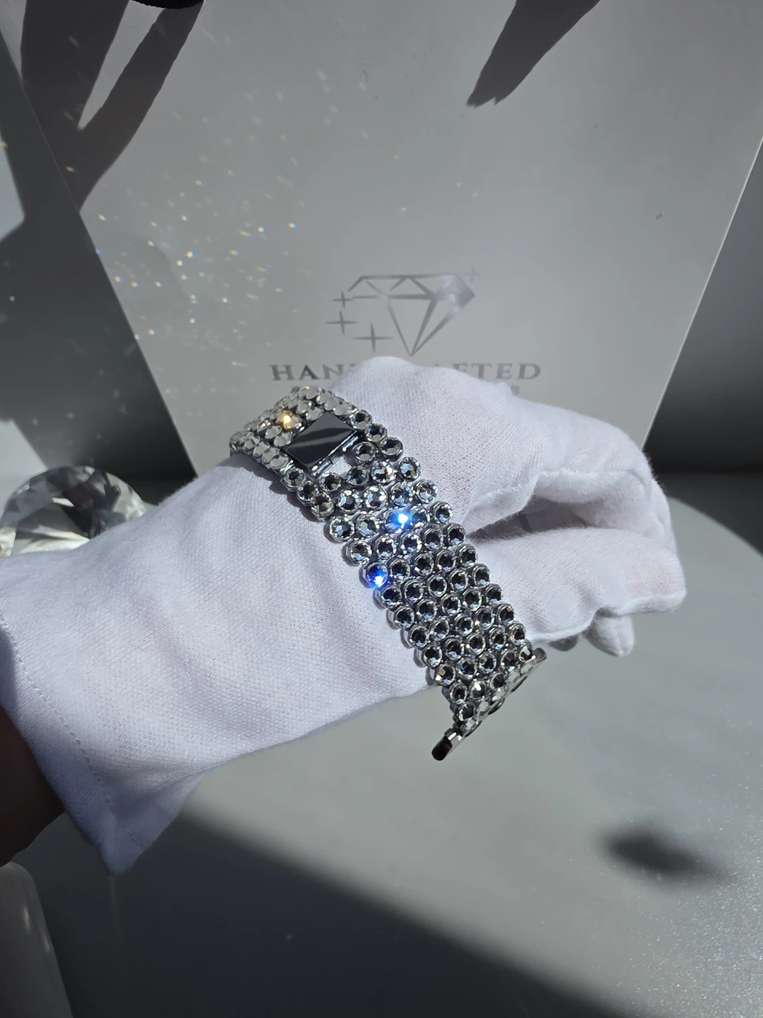 Apple watch bracelet with Swarovski - photo 3