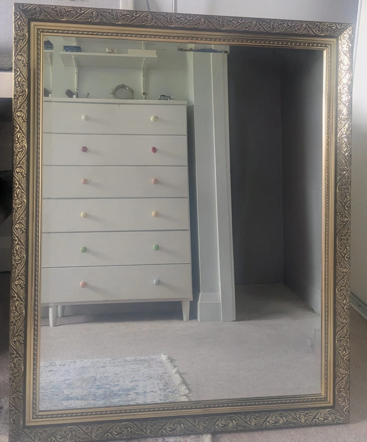 Gold Framed Mirror