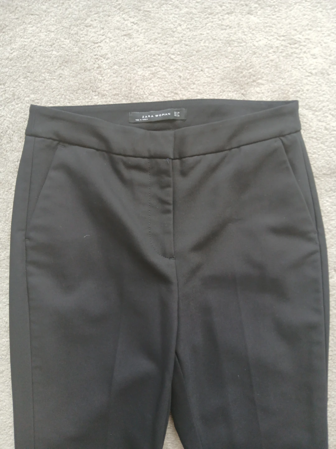Zara black formal pants, size 4 - photo 4
