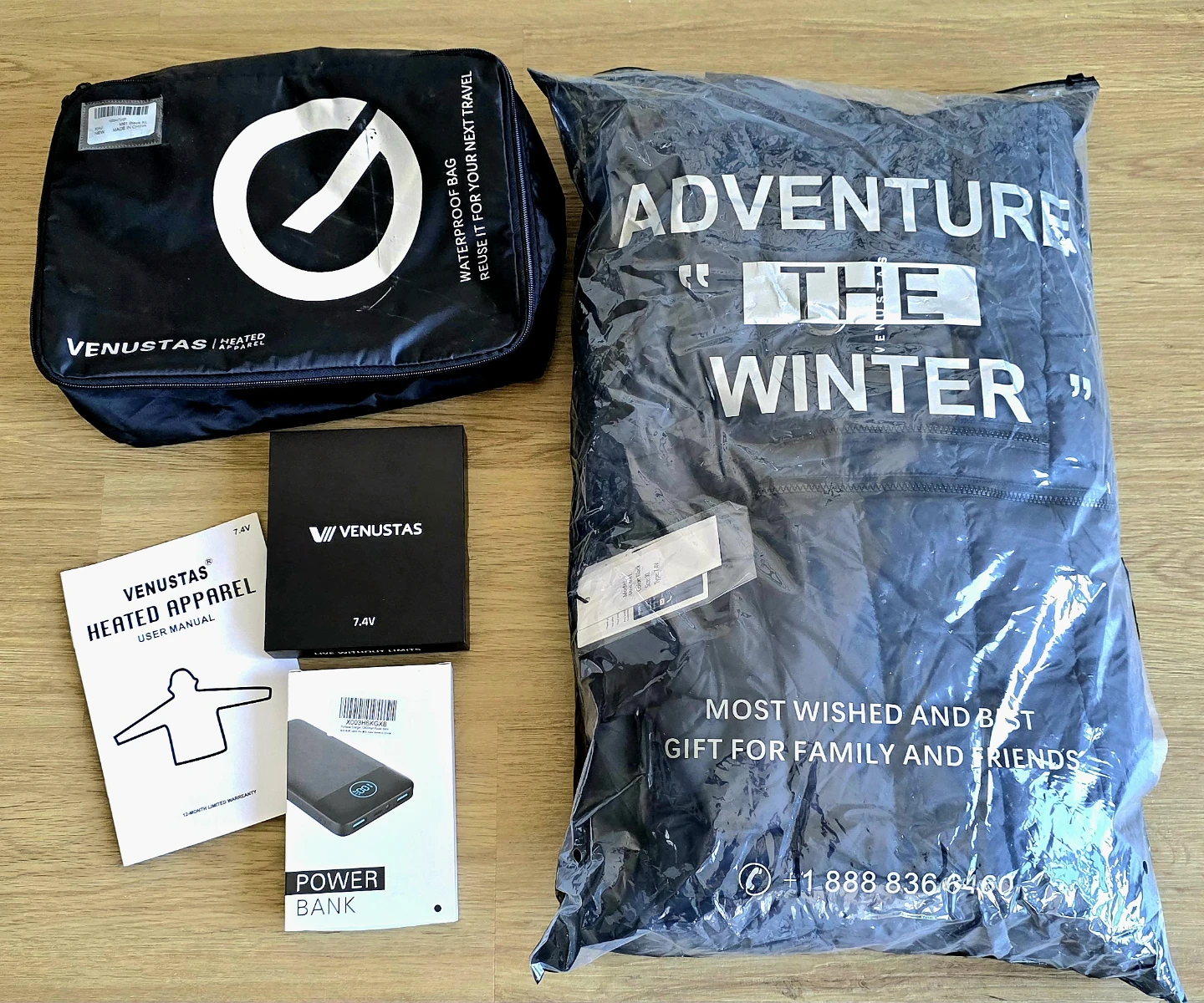 Brand New VENUSTAS Heated Down Jacket (M61) - Size XL - photo 2