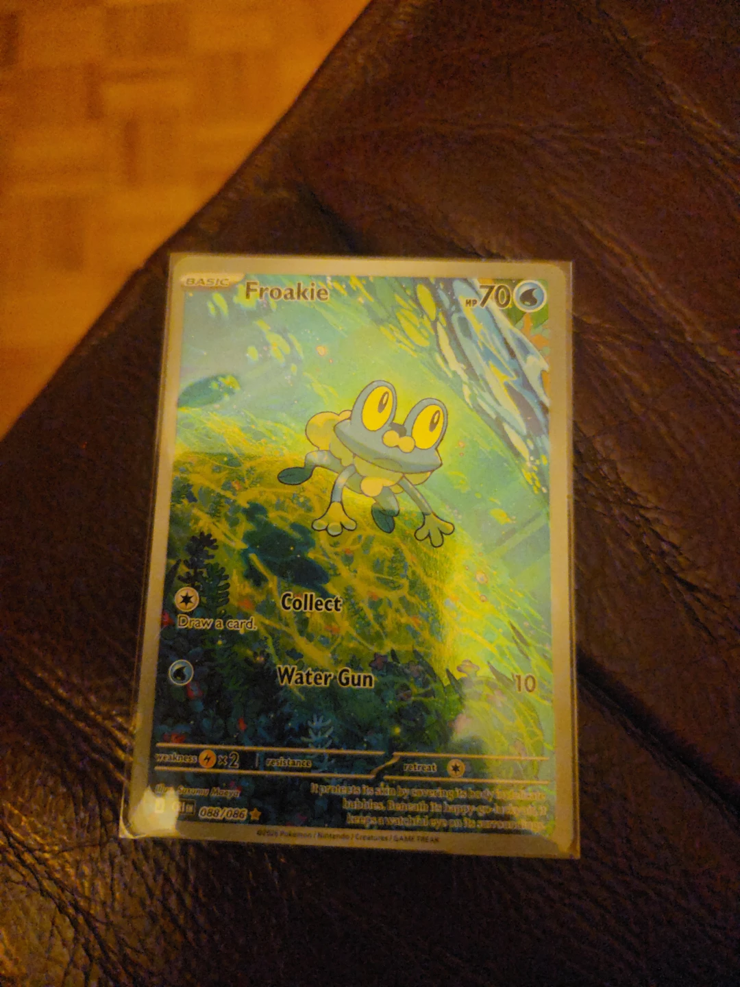 Pokemon TCG Froakie 088/086 Card