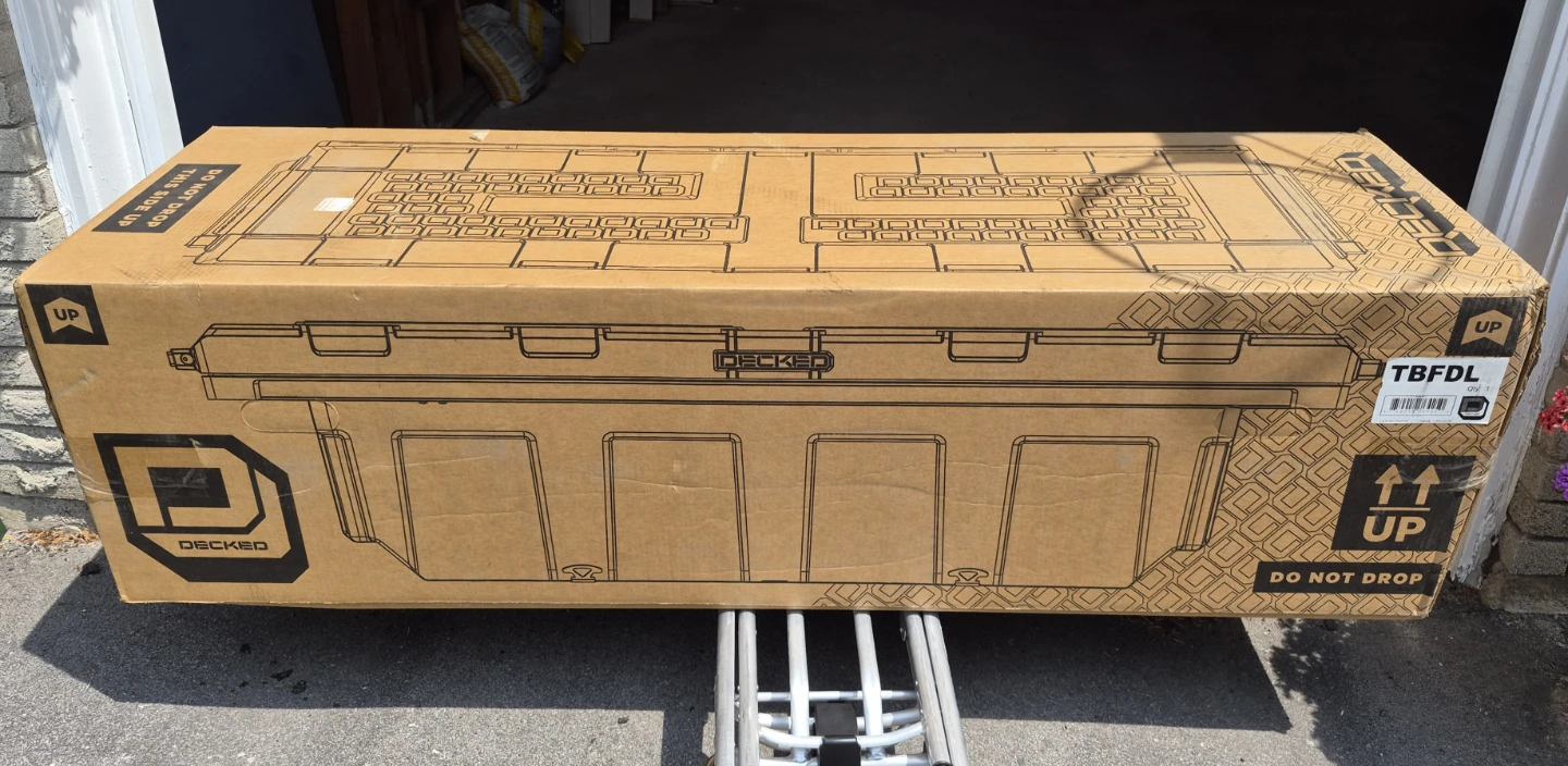 NEW Decked Truck Toolbox w Ladder FITS ALL FULLSIZE PICKUPS - photo 2
