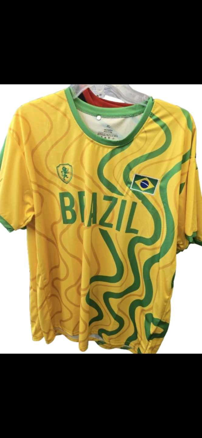 Title: Brazil Soccer Jersey 🇧🇷